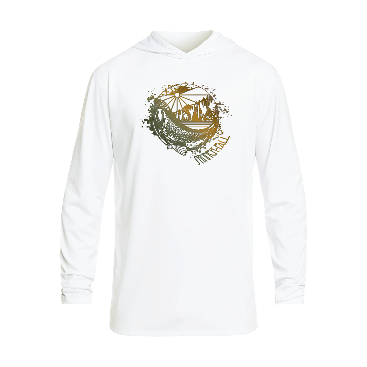 Hooded Long Sleeve Sun Shirt - Organic Bamboo/Cotton – Spinner Fall